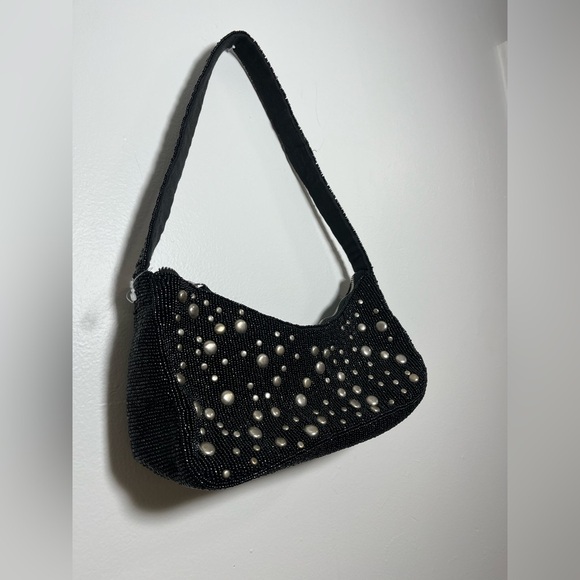 Asymmetric Beaded Shoulder Bag by Anthropologie - Picture 5 of 13